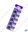 ⚡Pile Bouton Lithium CR2016 (3V) - Pack 5 - Pour Clés, Capteurs