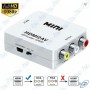 🔌 Convertisseur HDMI vers AV (RCA) 1080p – Adaptateur HDMI vers Composite avec Audio