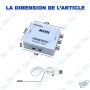 🔌 Convertisseur HDMI vers AV (RCA) 1080p – Adaptateur HDMI vers Composite avec Audio