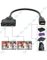 ADAPTATEUR HDMI MÂLE VERS 2X HDMI FEMELLE