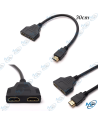 🔌Câble HDMI mâle vers double HDMI femelle 30 cm