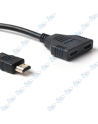 🔌Câble HDMI mâle vers double HDMI femelle 30 cm