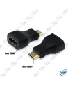 ADAPTATEUR MINI HDMI MALE VERS HDMI FEMELLE