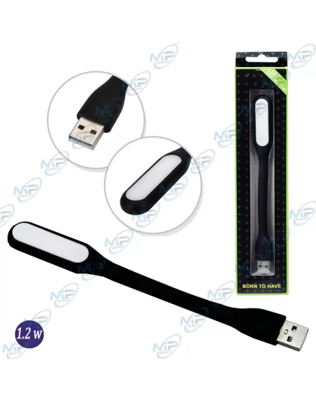 💡Lampe LED USB Flexible Ultra-Portable 1.2W pour Ordinateur & Power Bank