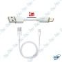⚡Chargeur MUJU 12W Double USB avec Câble Lightning 1M