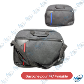 💼 Sacoche PC Portable Élégante – Sac Ordinateur Résistant avec Bandoulière et Compartiments Sécurisés