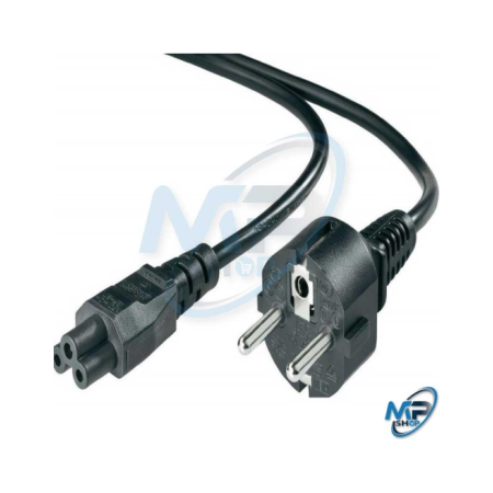 🔌  Câble d’Alimentation Trèfle C5 – Cordon Secteur pour Chargeur PC Portable (CEE 7/7 vers IEC C5)
