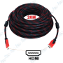 🔌 Câble HDMI 20M Tressé Haute Vitesse – Câble HDMI Longue Distance Renforcé Compatible TV, Console, PC
