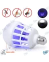 LAMPE LED ANTI MOUSTIQUES 2 EN 1