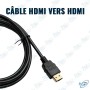 🔌 Câble HDMI vers HDMI Haute Vitesse – Câble HDMI Standard Compatible TV, PC, Console