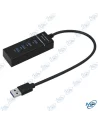 HUB 4 PORTS USB 3.0 - 30CM -