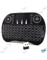 MINI CLAVIER BLUETOOTH AVEC TOUCHPAD - LED RGB -