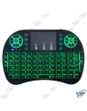 MINI CLAVIER BLUETOOTH AVEC TOUCHPAD - LED RGB -