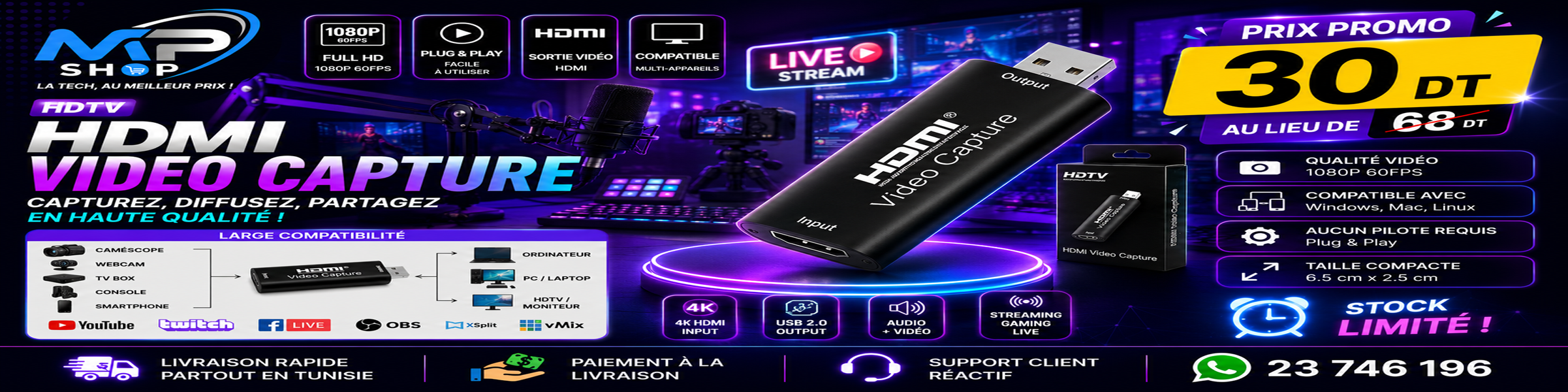 Adaptateur HDMI